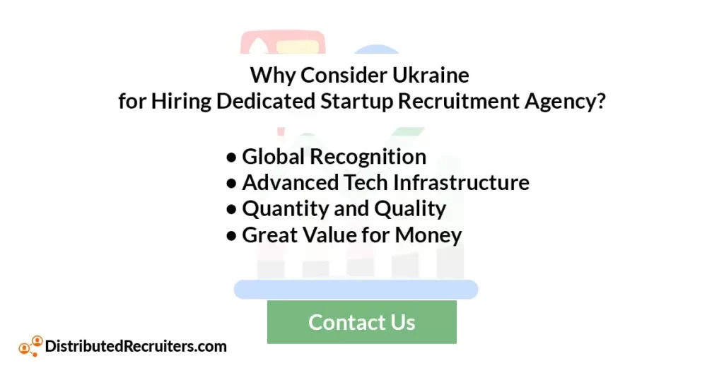 Why Consider Urkaine for Hiring Dedicated Startup Recruitment Agency - DistributedRecruiters